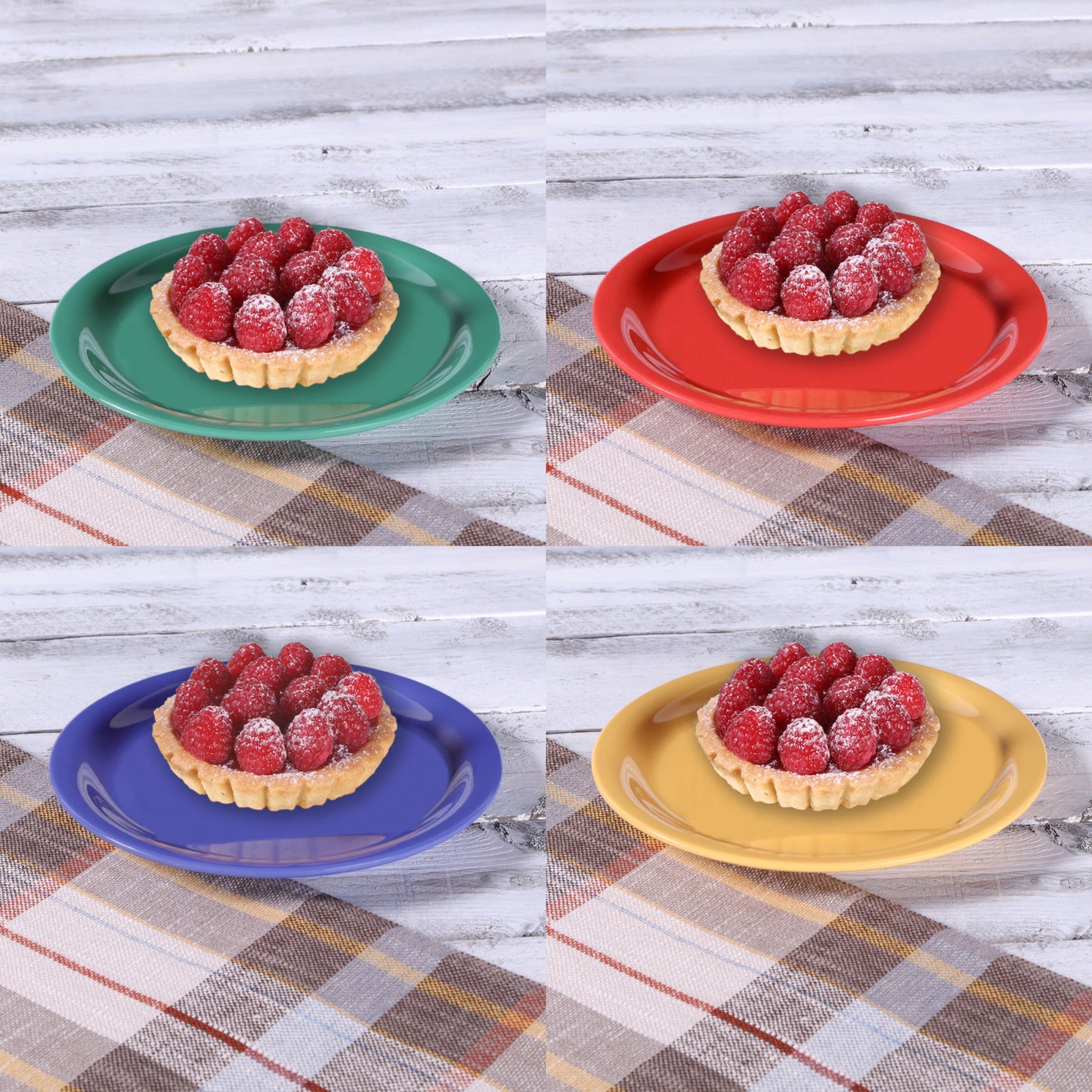 Melamine Round Plate - AG, SC, VT, Y