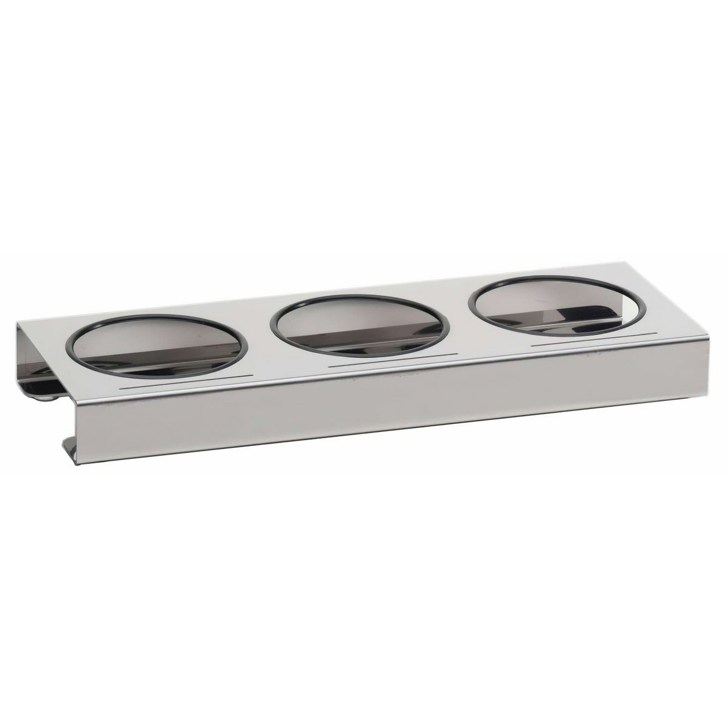 B-LINE base 'Trio' stainless steel base with 3 locatio