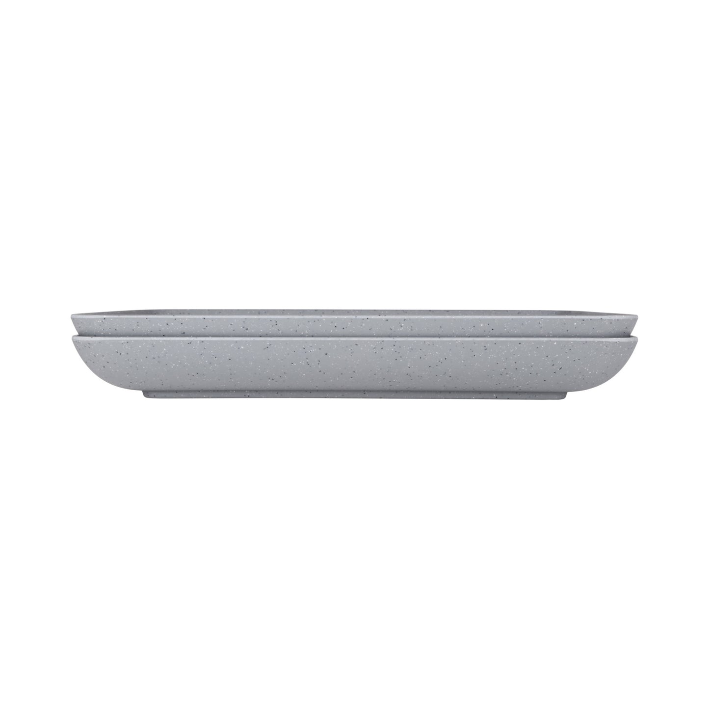 Melamine Rectangular Platter - Granite Stone