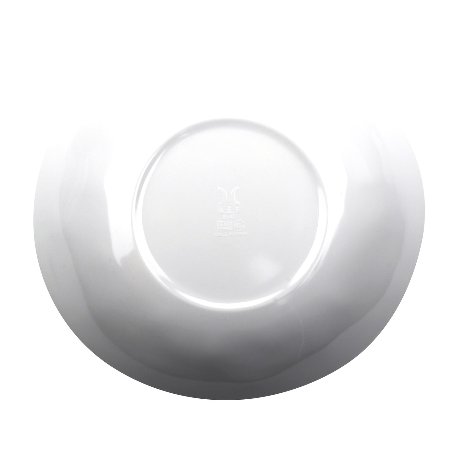 1.3 qt.( 1.4 qt. rim-full) Irregular Bowl, 10" dia., 1.75'' deep (12 Pack)