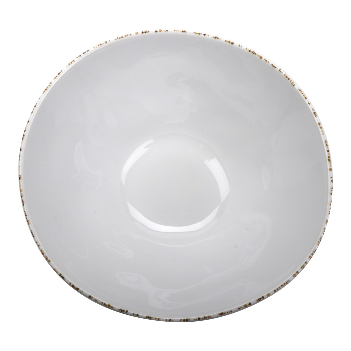 6 qt. Melamine, Round Large Display Bowl, (6.1 qt. rim-full), 13" Top Dia., 5.5" Deep, G.E.T. Urban Mill