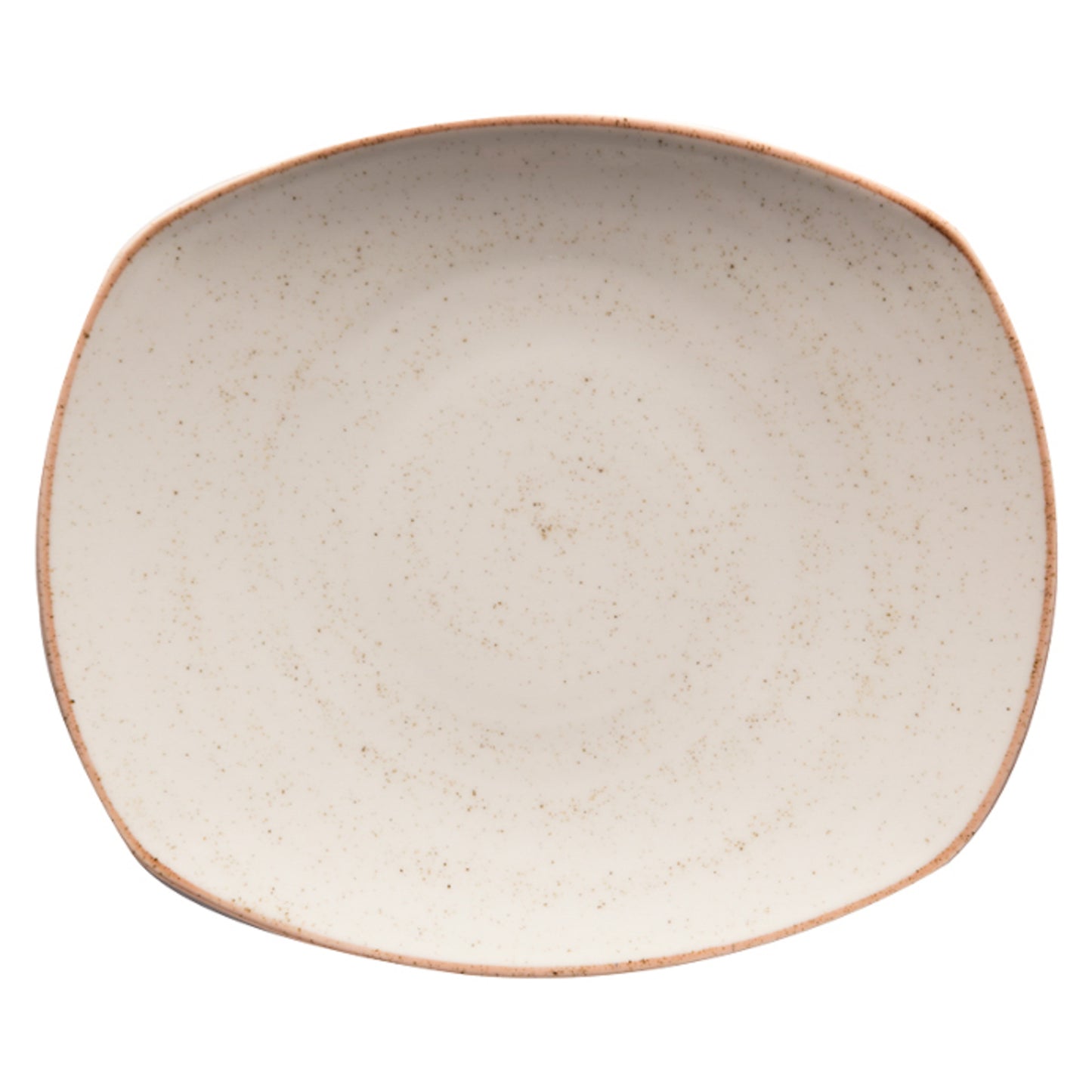 12" Beige Porcelain Plate, Corona Artisan Beige (12 Pack)