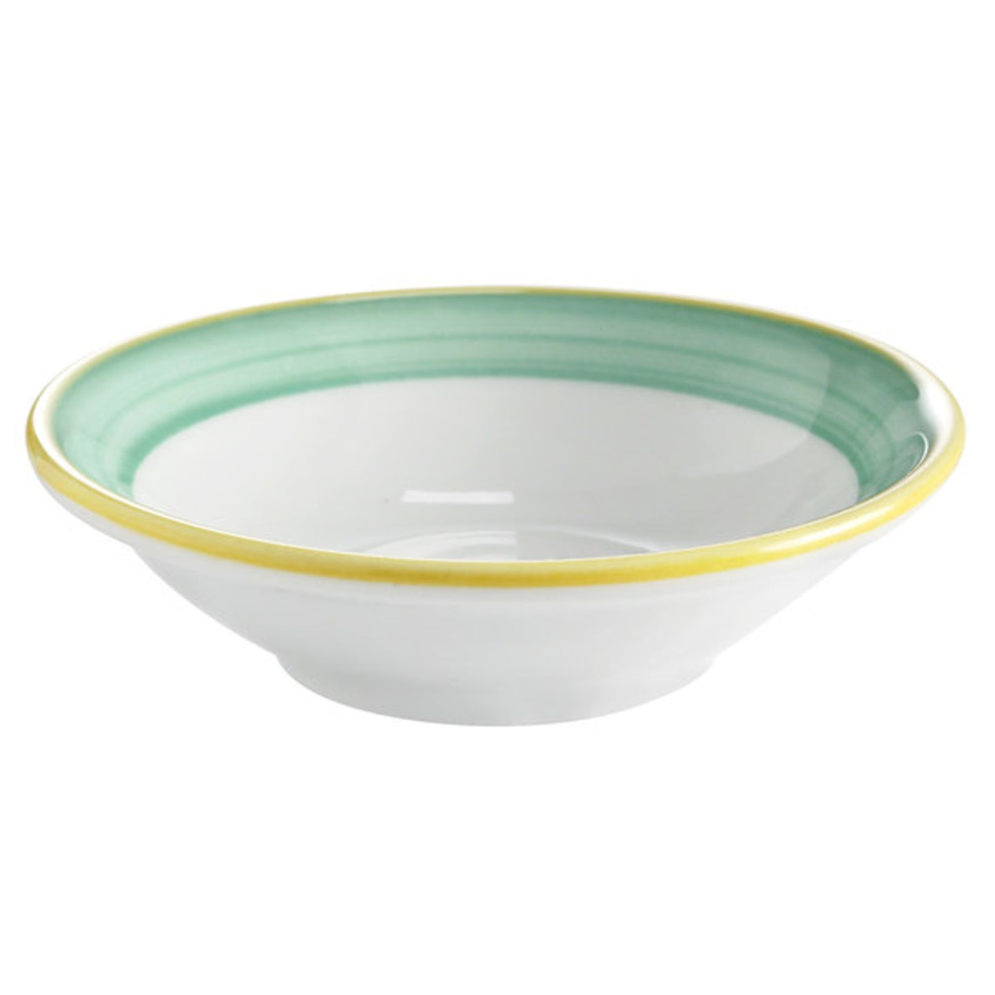 15.5 oz. Green Porcelain Bowl, 7" Dia., Corona Calypso (12 Pack)