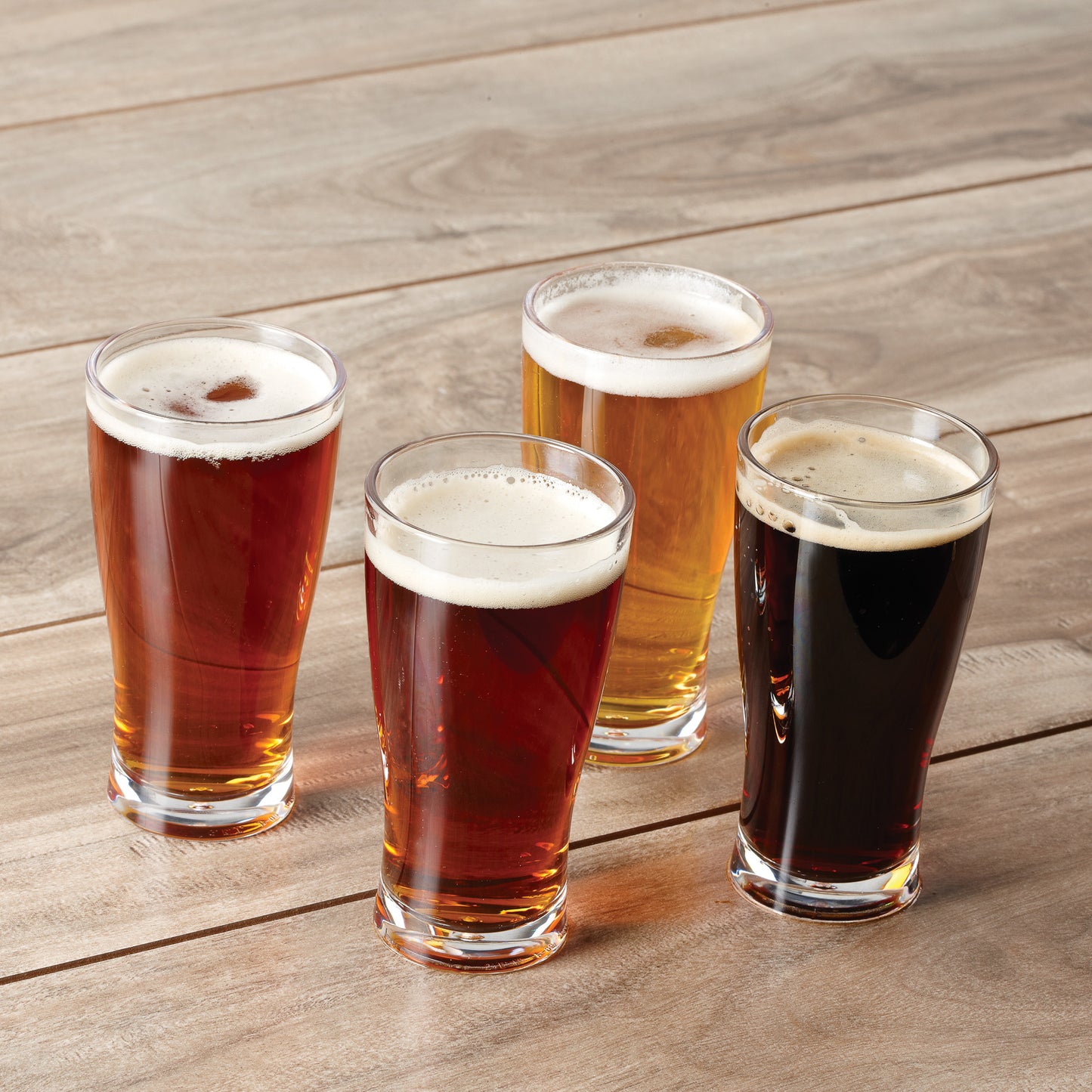 5 oz. (5.25 oz. rim-full), 2.26" Mini Pilsner / Shooter, 4.23" tall (Set of 4 ea.)