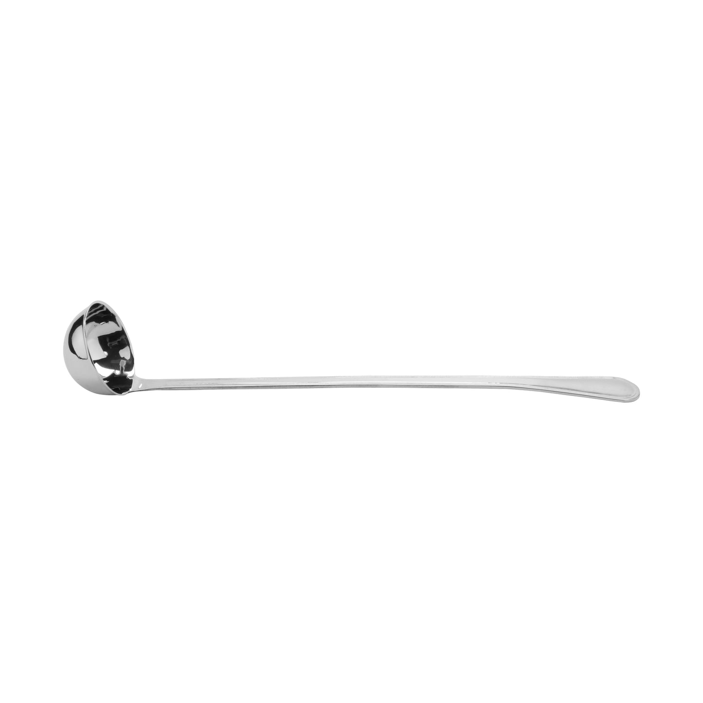 1 oz., 13.5" Stainless Steel Oval Ladle