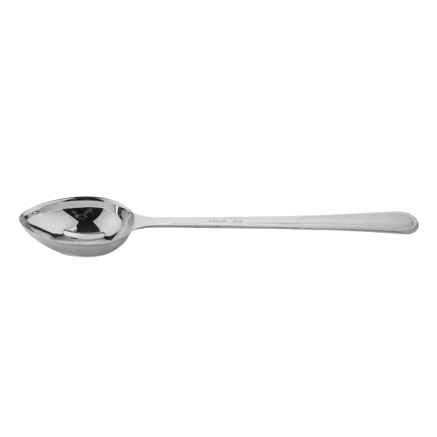 2 oz. Stainless Steel Portion Control Slotted Spoon