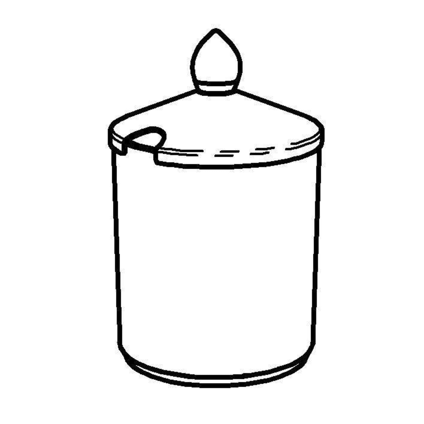 SPARE Spare Container for Jam Bar, plastic Container 0.6