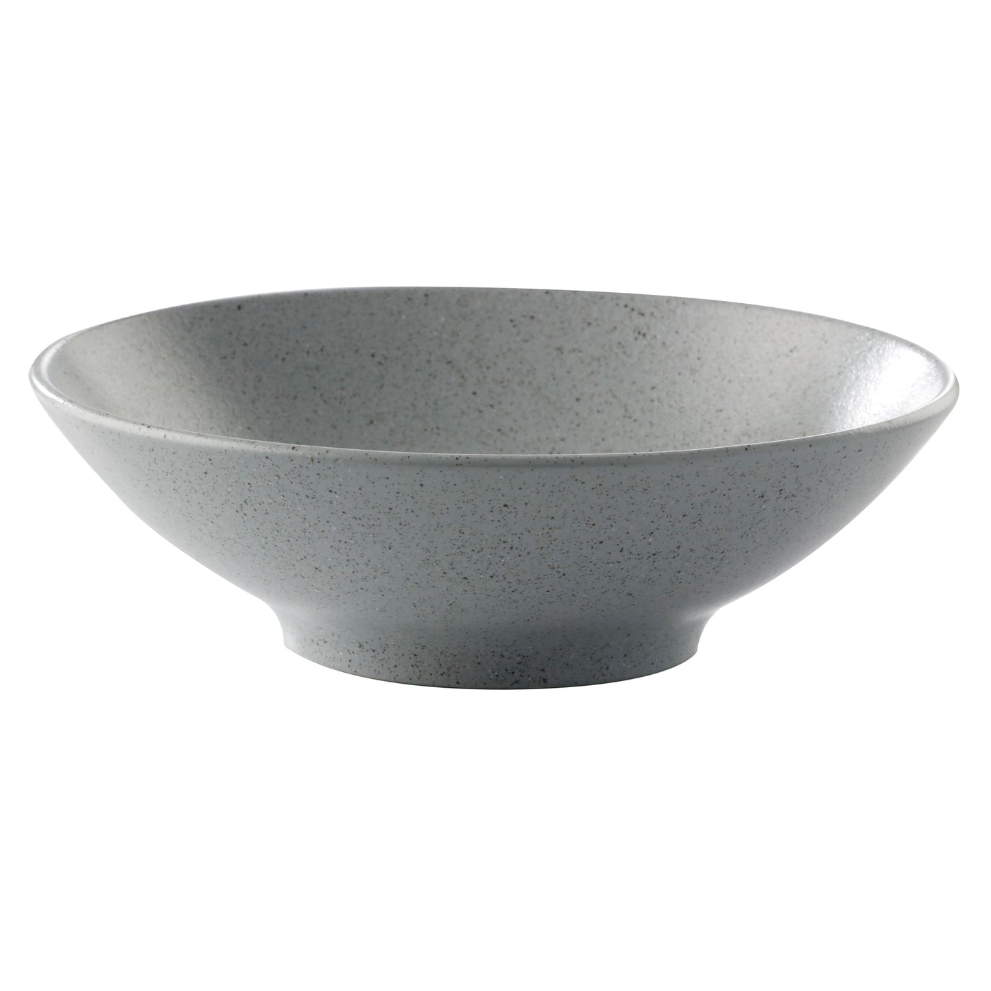 12.8 oz. Speckled Grey Reactive Glaze Porcelain Bowl, 6 1/4" Dia., Corona Cosmos Moon (12 Pack)