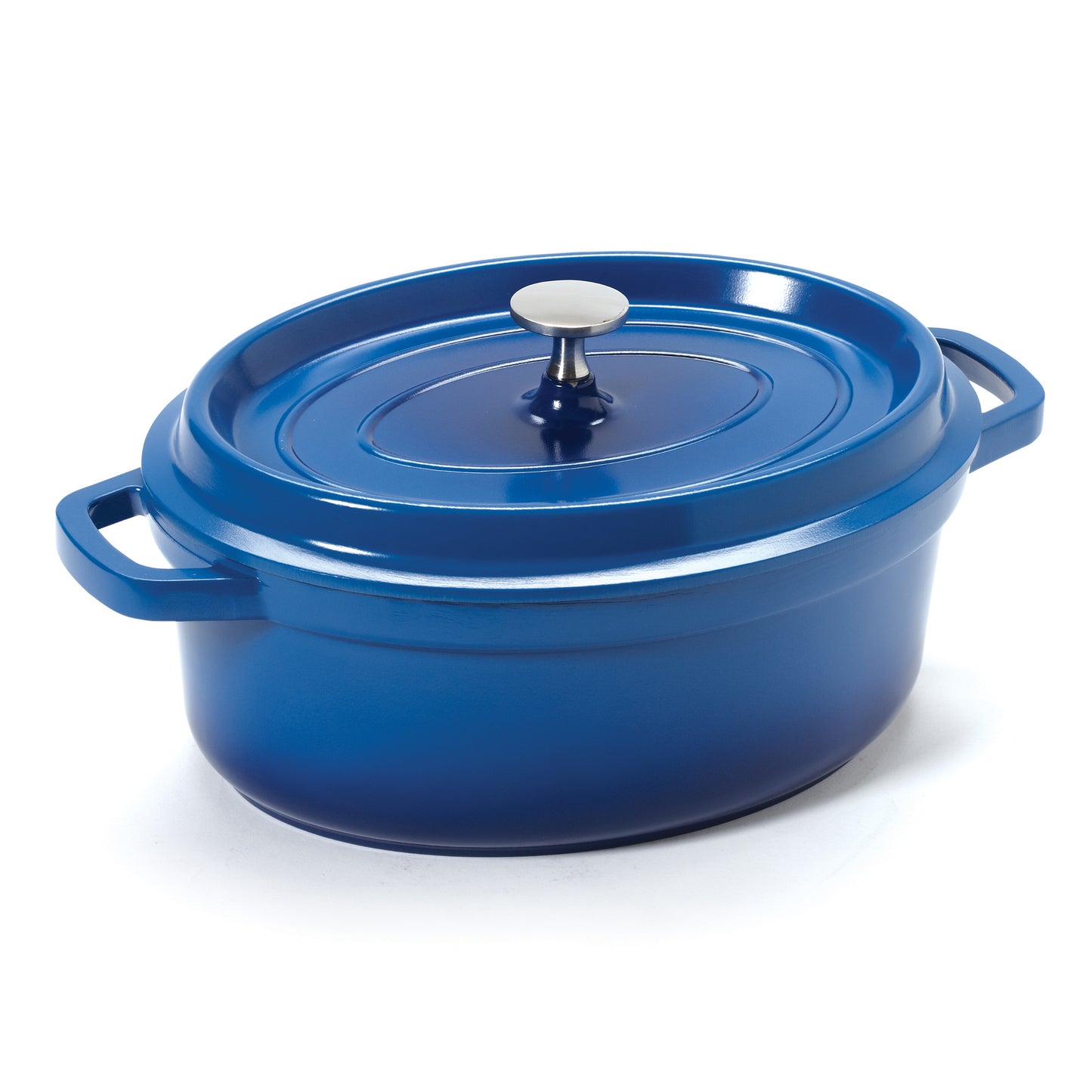 3.5 qt. (3.75 qt. rim-full), 10.25" x 7.88" Induction Ready Oval Dutch Oven w/ Lid