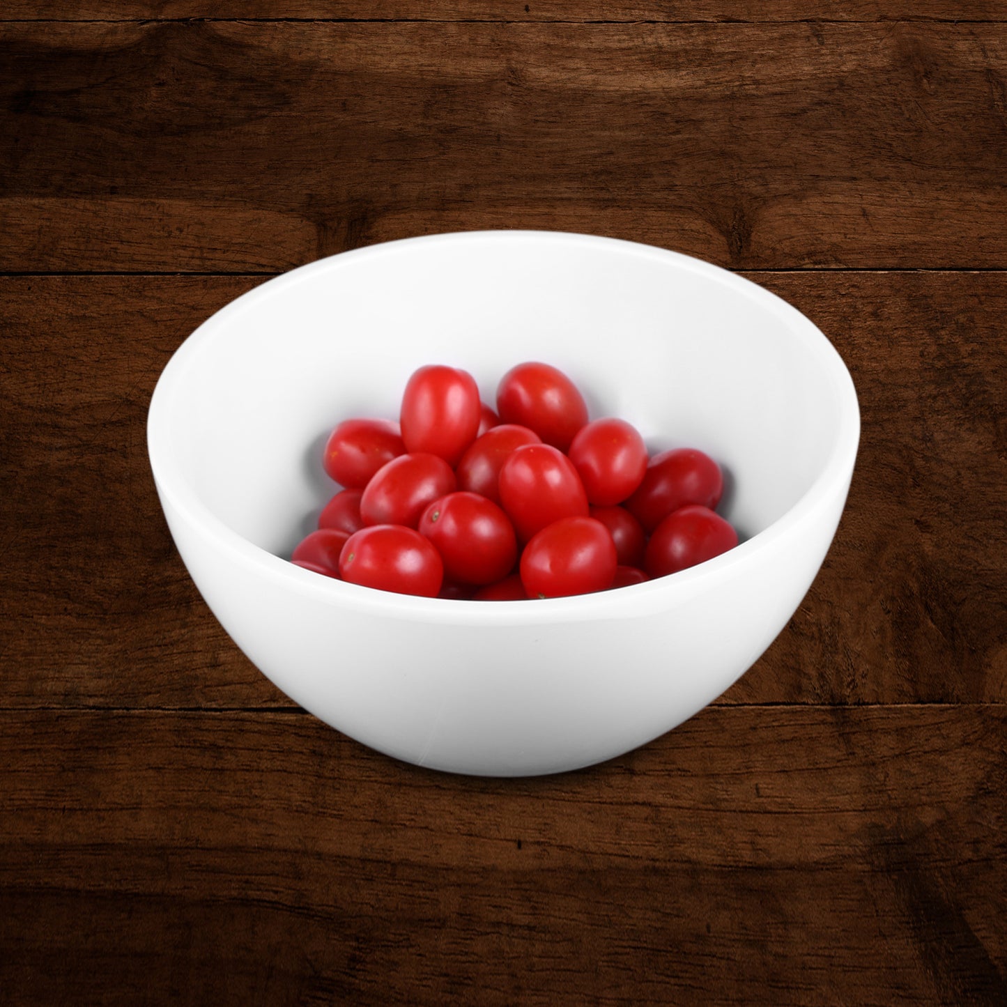 Melamine Round Bowl - White