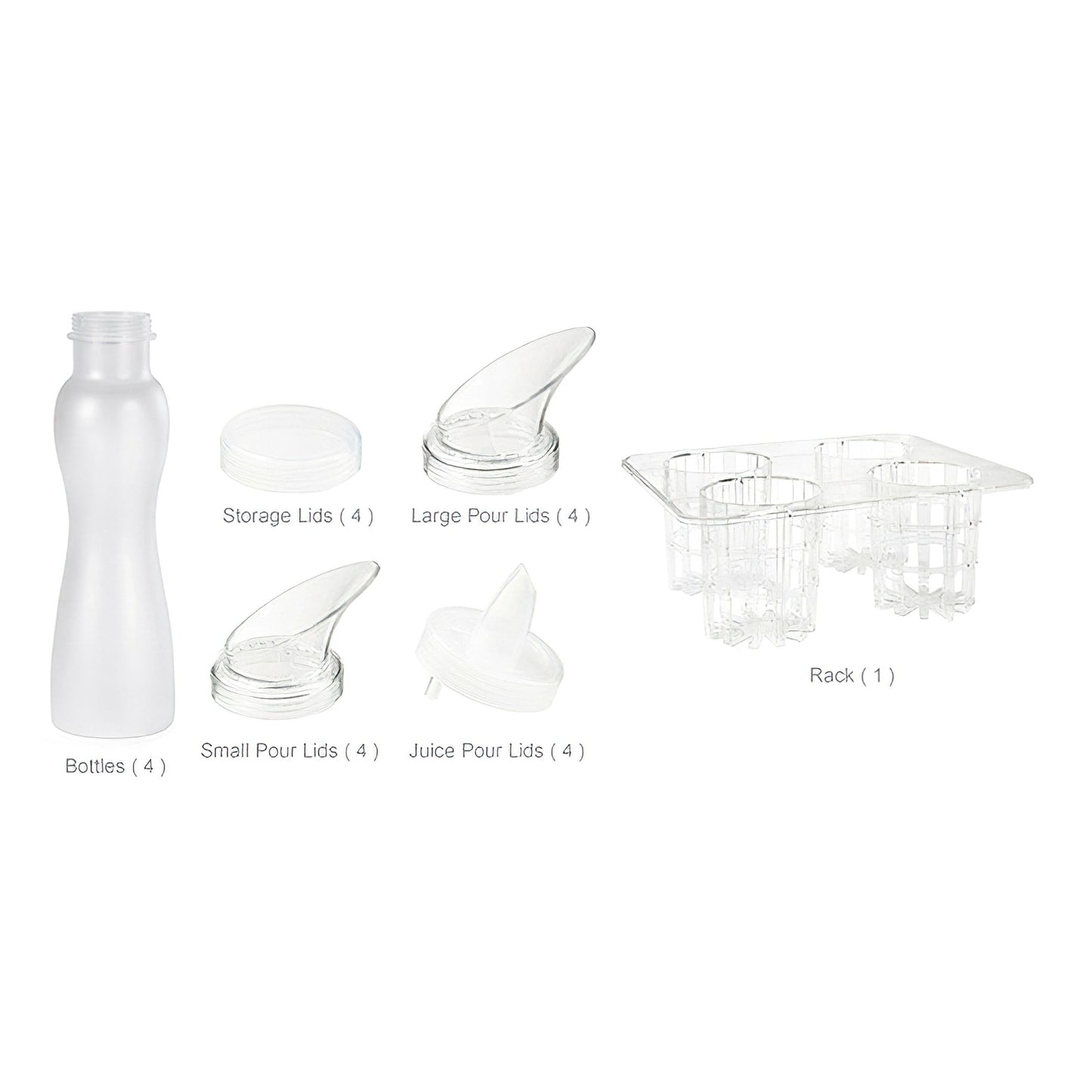 25 pc. Set Salad Dressing Bundle