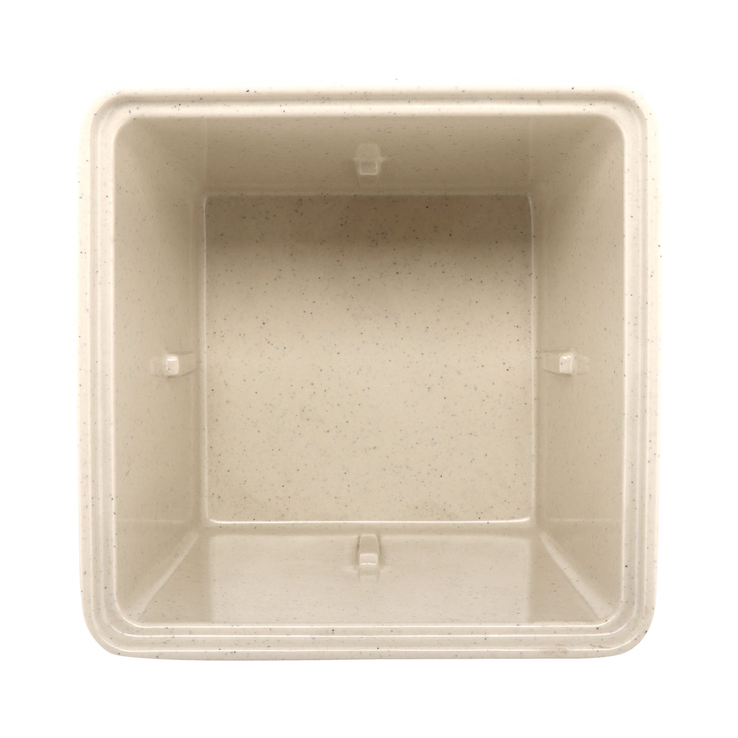 2 qt., 6.25" Square Crock, 4.75" Deep