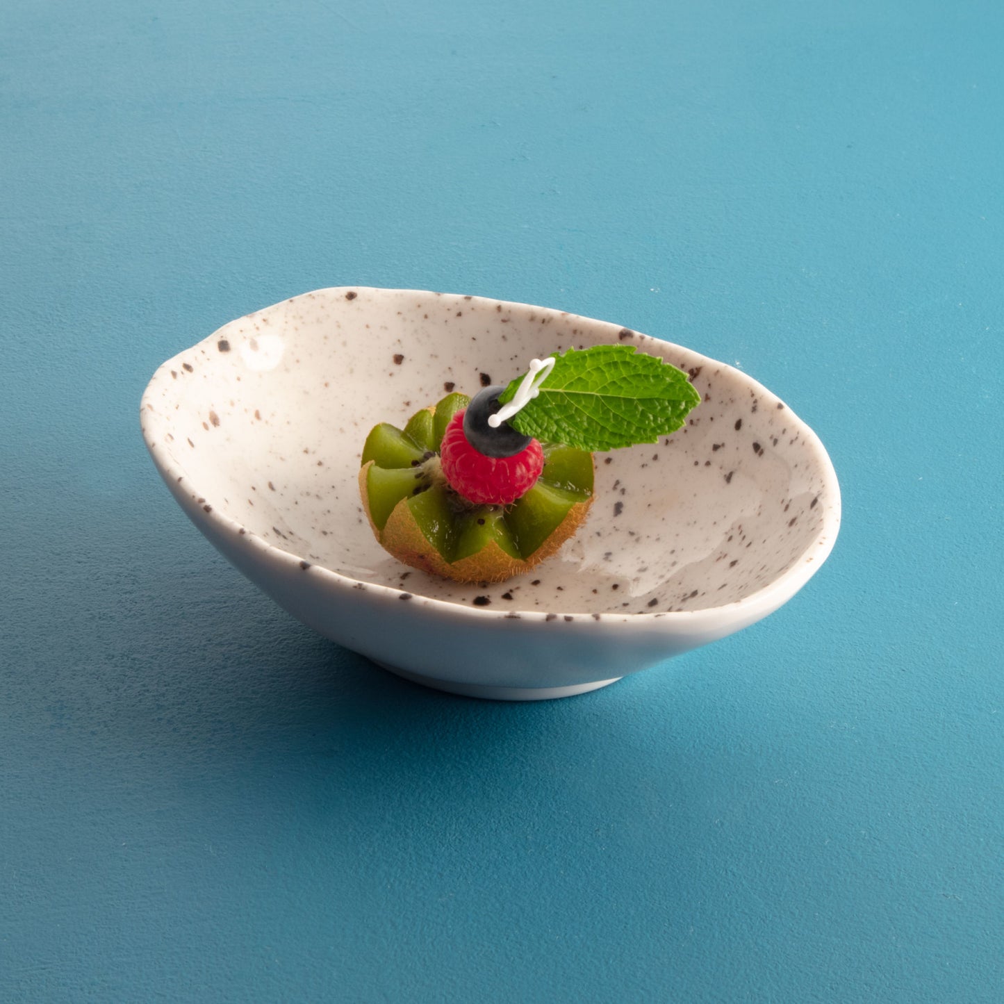 Melamine Oval Bowl - Chocolate Chip