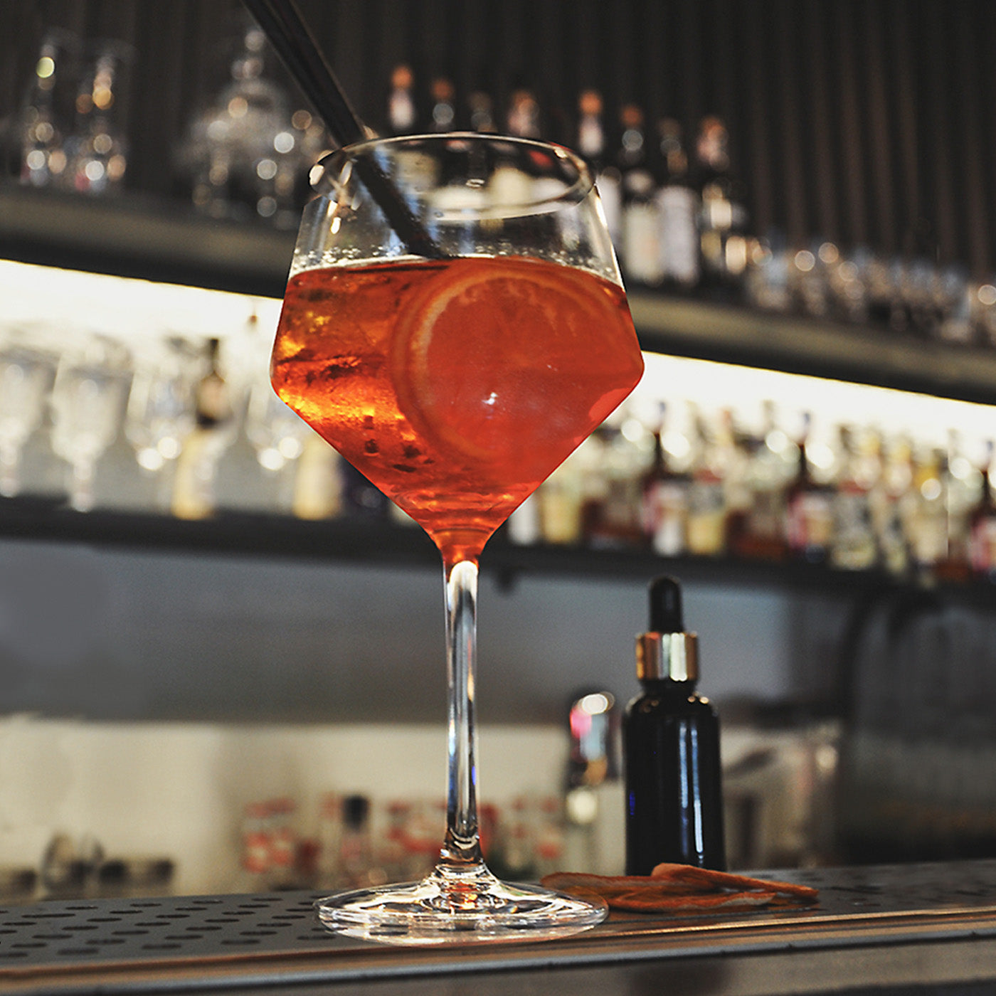 16 oz. Tritan, Clear, Wine Glass with Stem, (19 oz. rim-full), 3.25" Top Dia., 9" Tall, G.E.T Via (12 Pack)