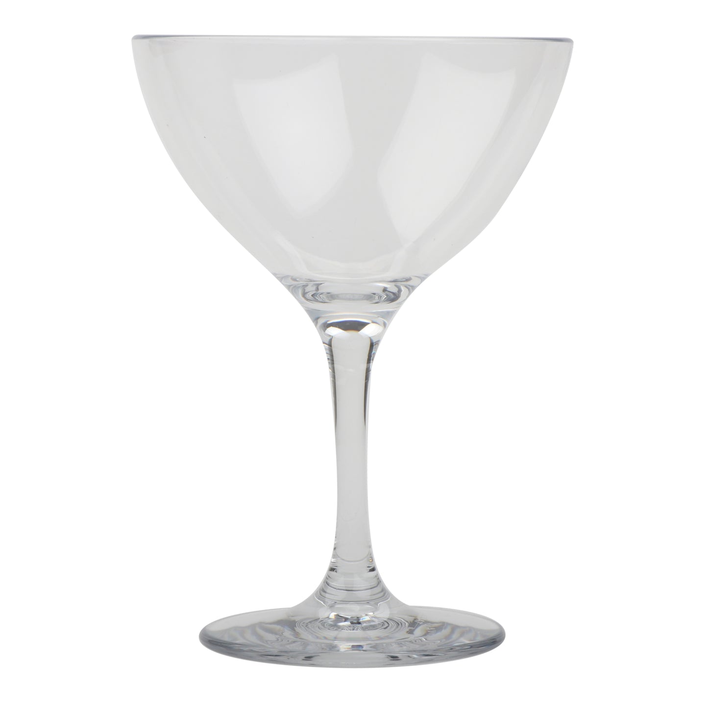 6 oz. Tritan, Clear, Martini/Cocktail Glass, (9 oz. rim-full), 3.96" Top Dia., 5.45" Tall, GET. Social Club (12 Pack)