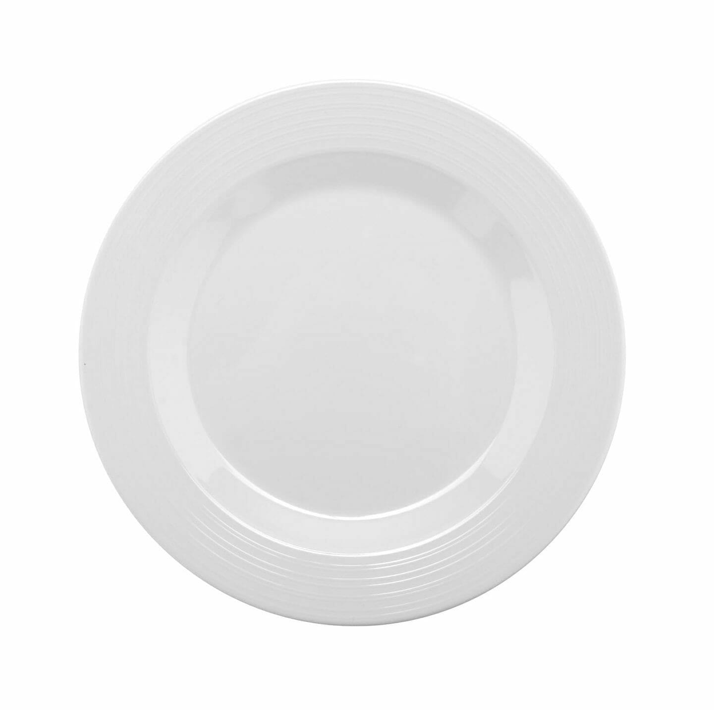 9" Textured Rim Plate (Set of 4 ea.)