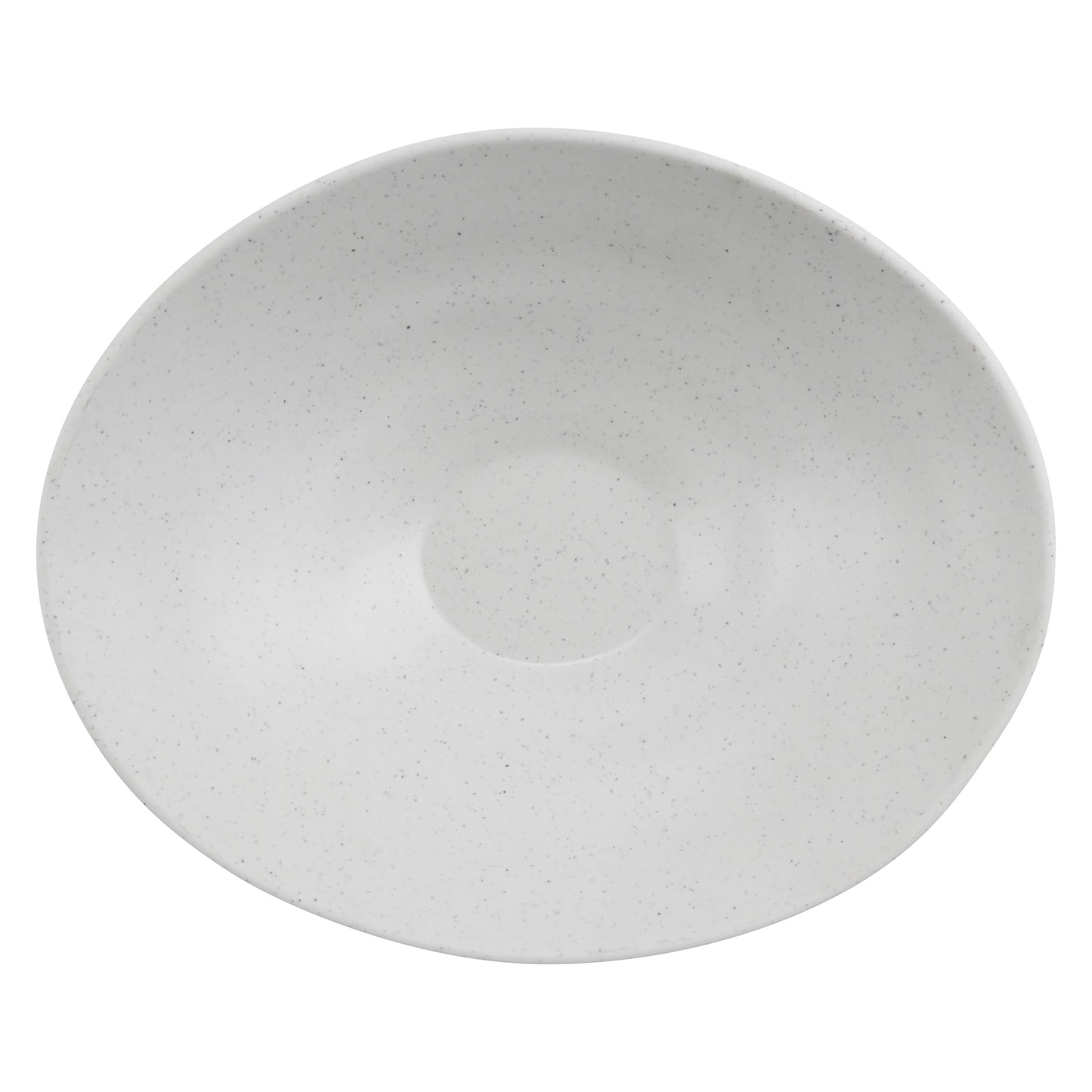 130 oz zeal stone natural oval melamine bowl (large), 16"L x 13"W x 5"H, GET, cheforward