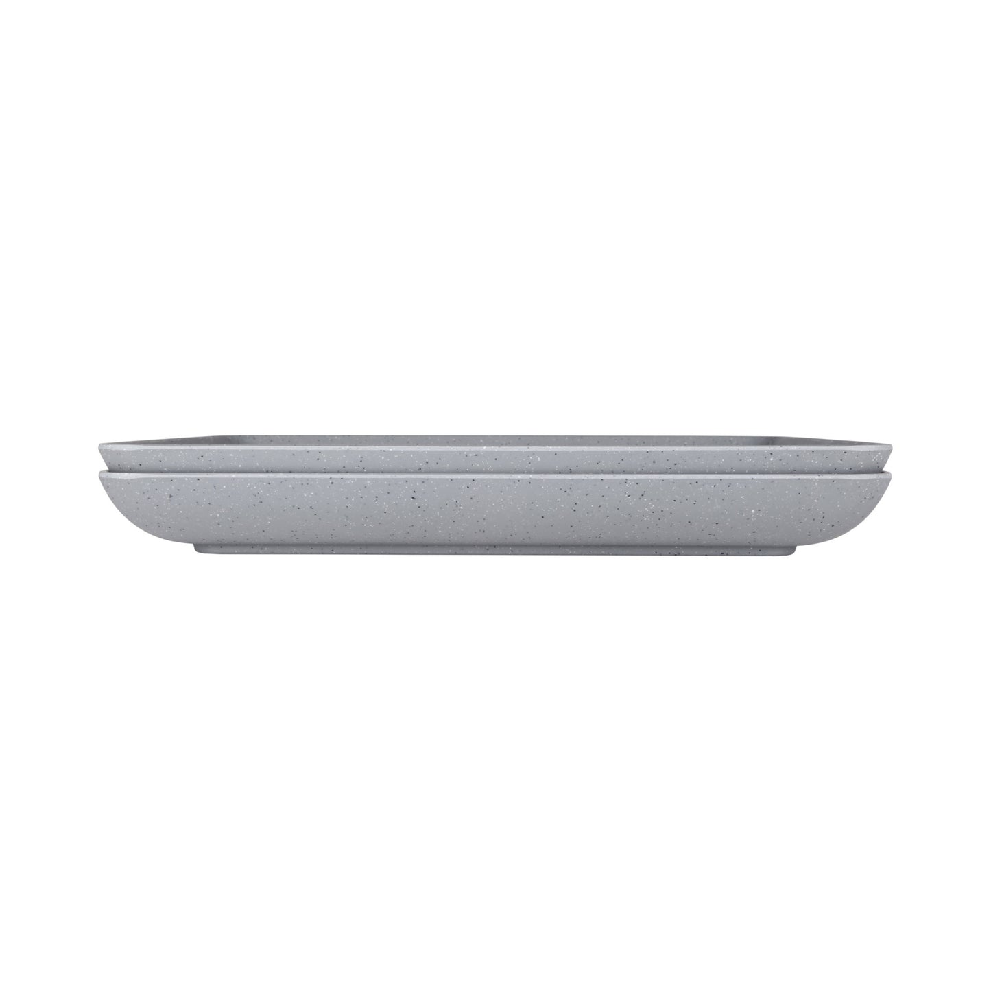 Melamine Rectangular Platter - Granite Stone