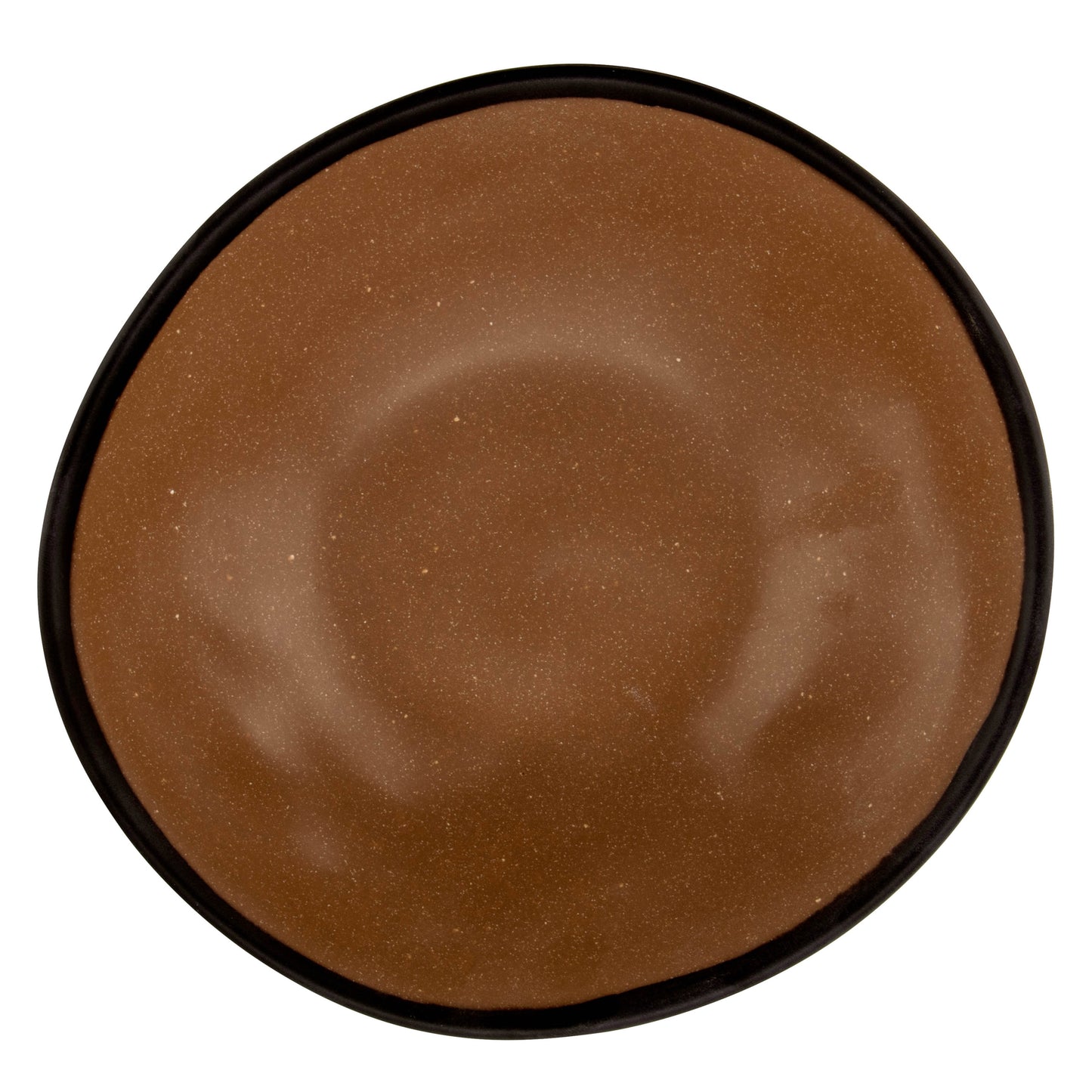 16 oz. Speckled Taupe, Melamine, Salad Bowl, (20 oz. rim-full), 7" Top Dia., 1.75" Deep, G.E.T. Pottery Market Matte (12 Pack)