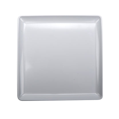 6" Melamine, White, Square Coupe Side Dish/Bread Plate, G.E.T. Midtown (12 Pack)