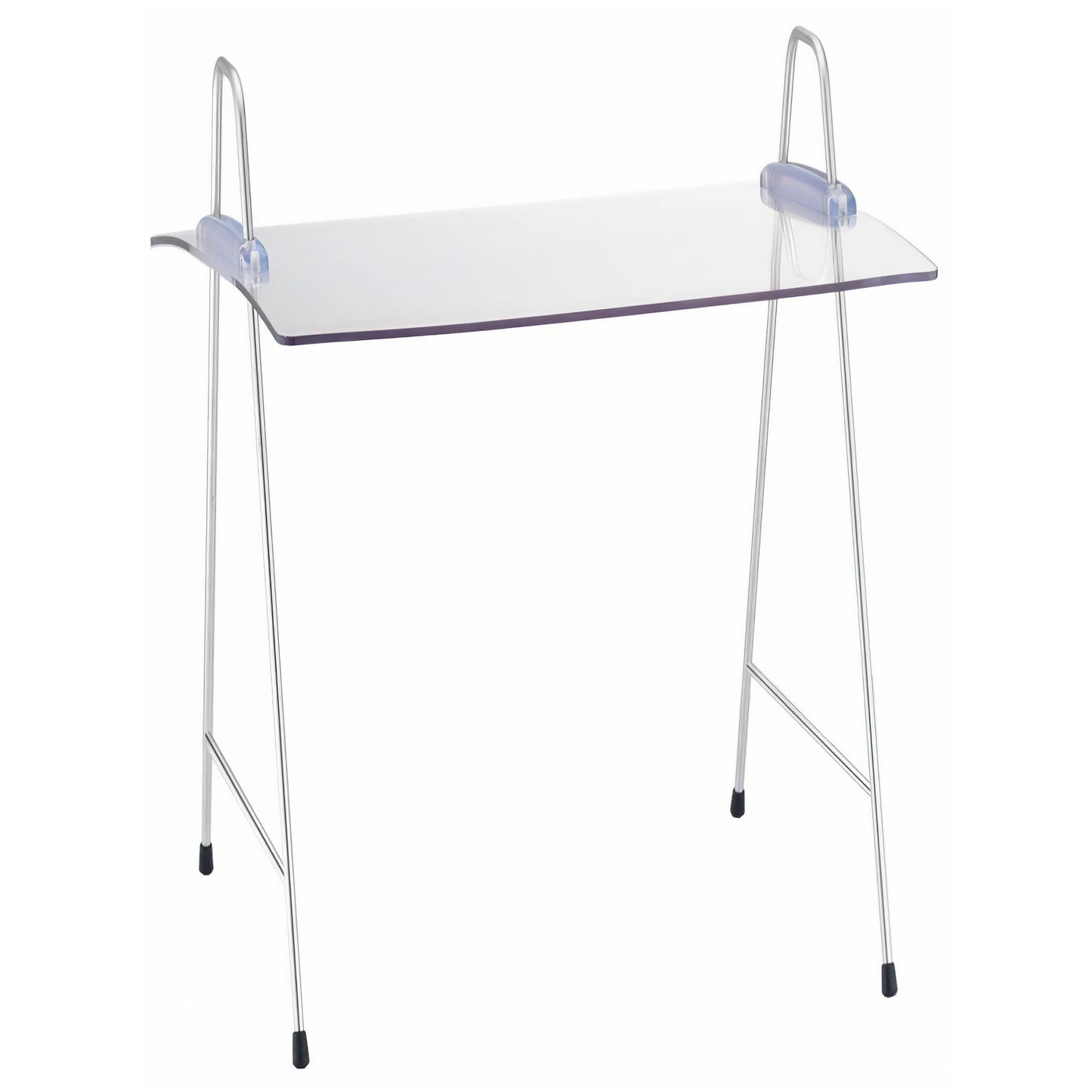 Acrylic Rectangle Sneeze Guard, Portable and Adjustable In