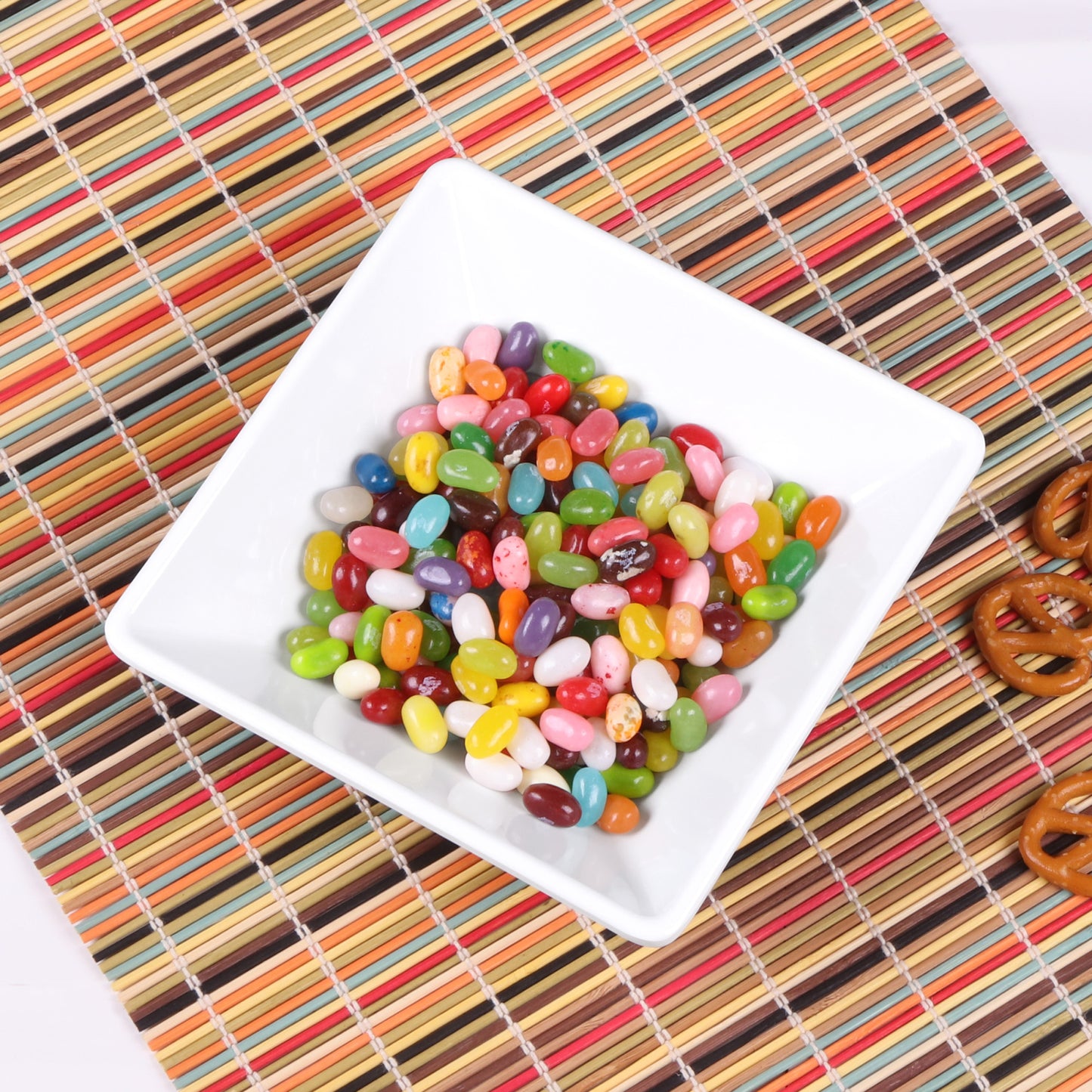 Melamine Square Bowl - White