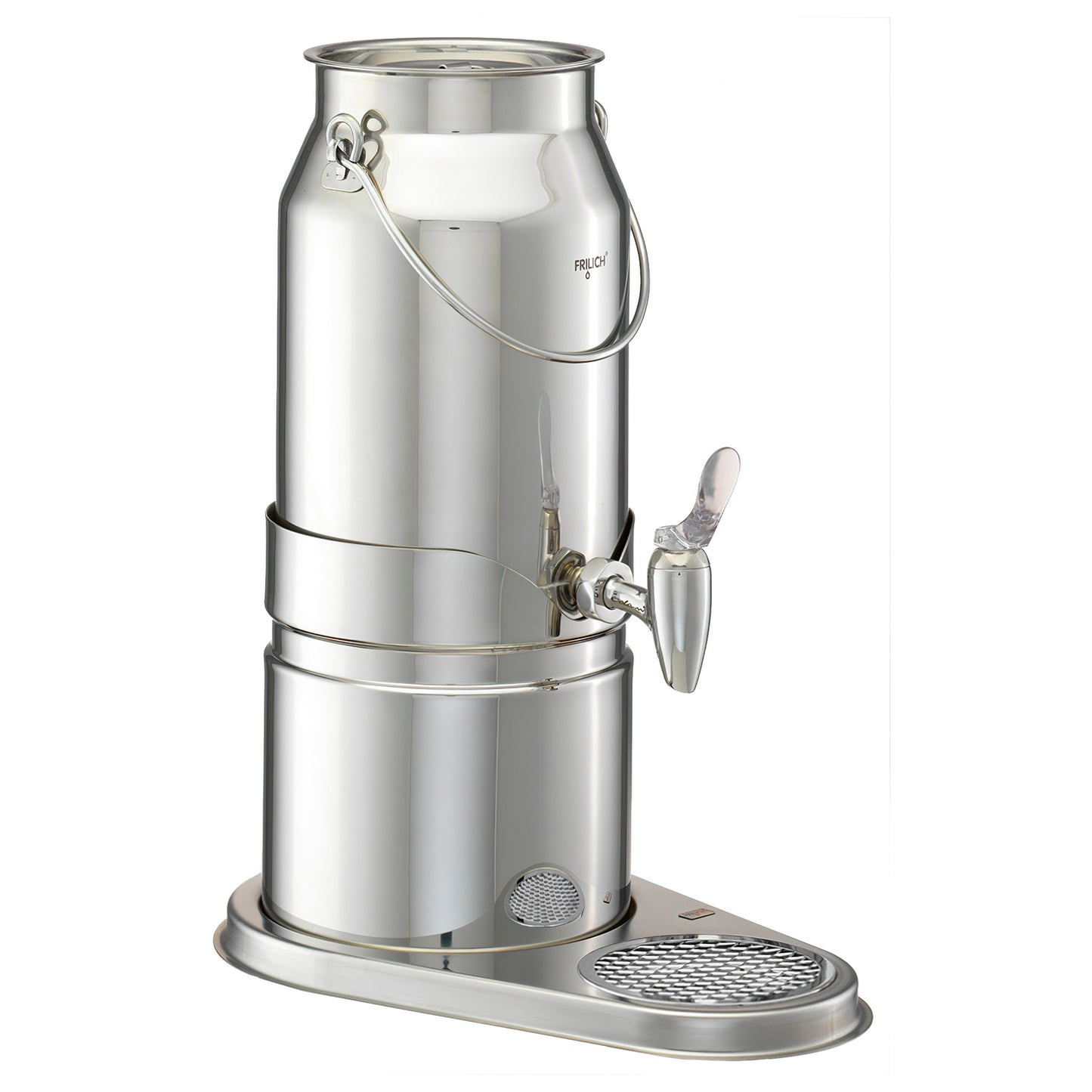 1.3 gal Stainless Steel Milk Dispenser Set. Includes Stain