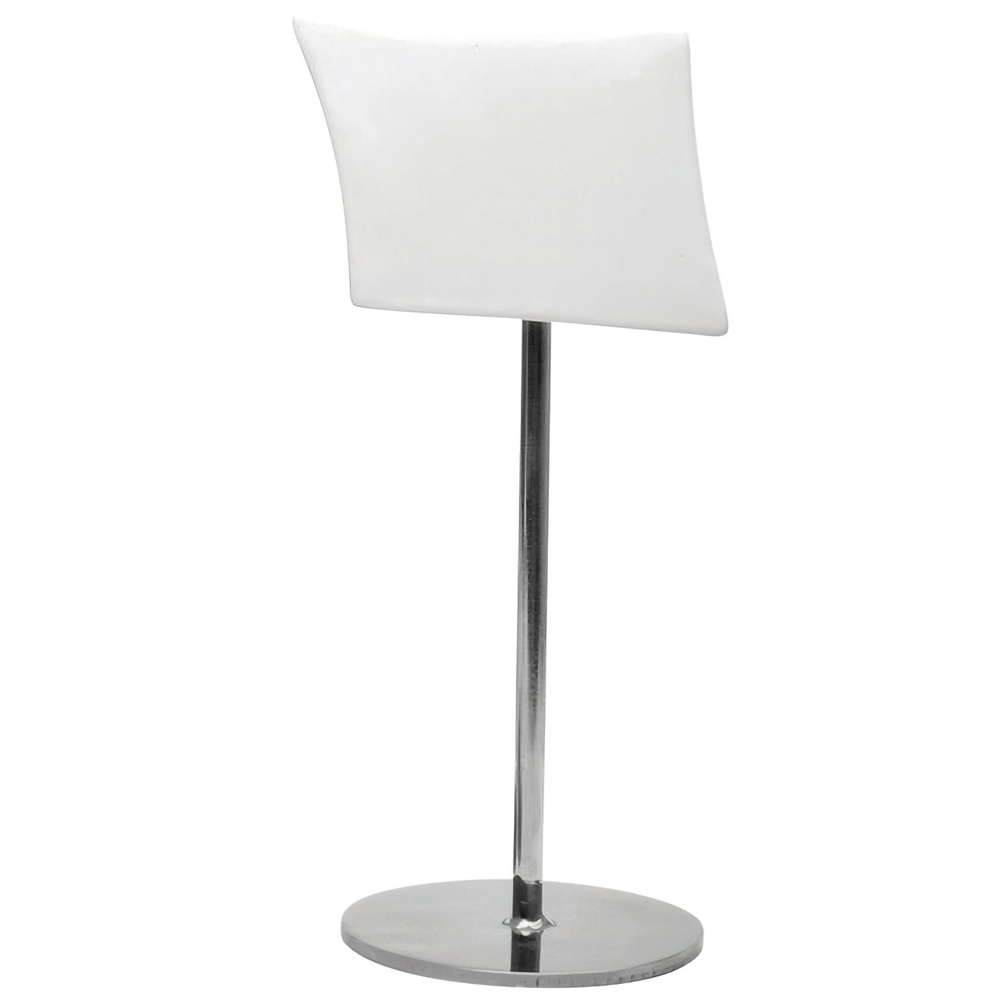 Tall Metal Stand with Ceramic Sign