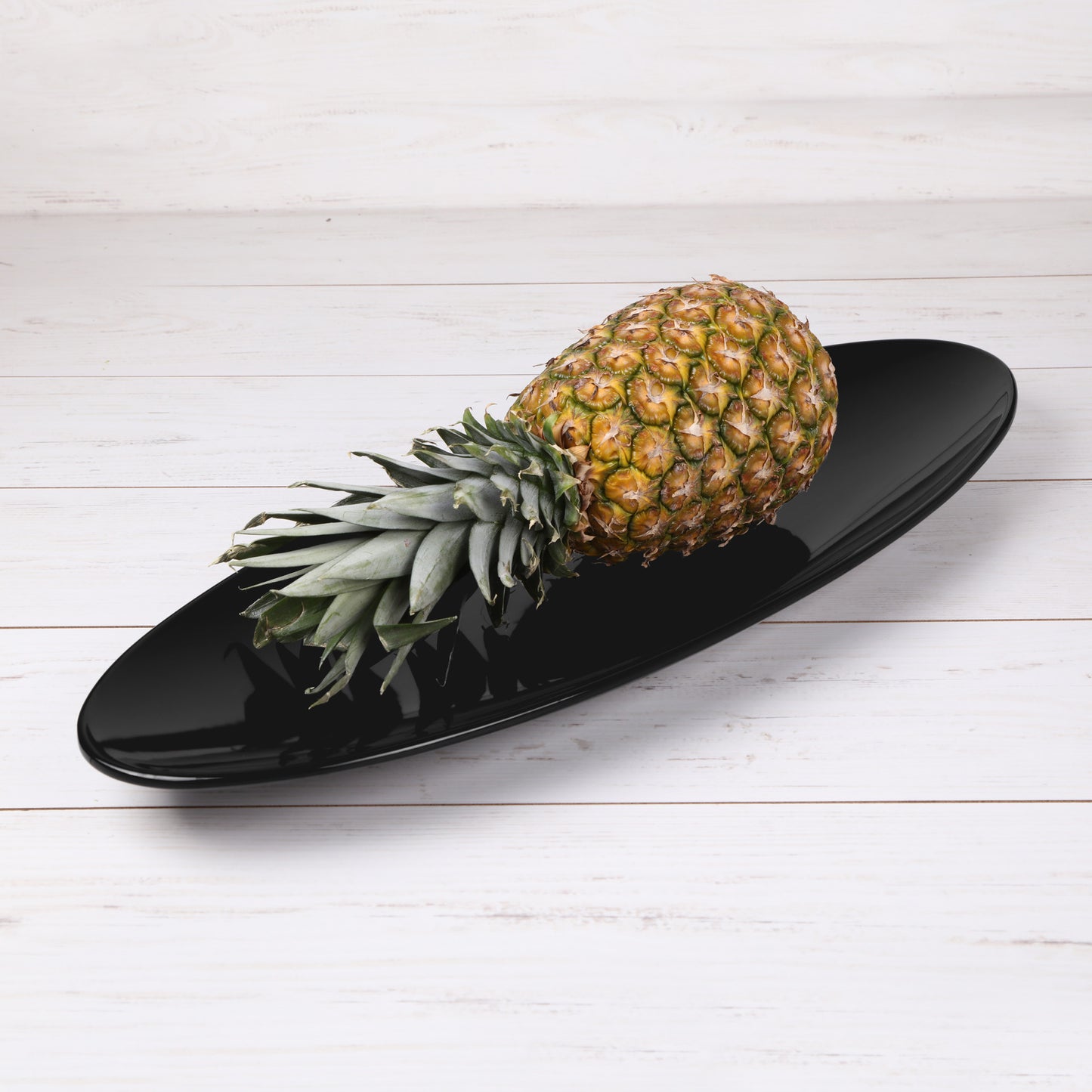 Melamine Oblong Salmon Platter - Black
