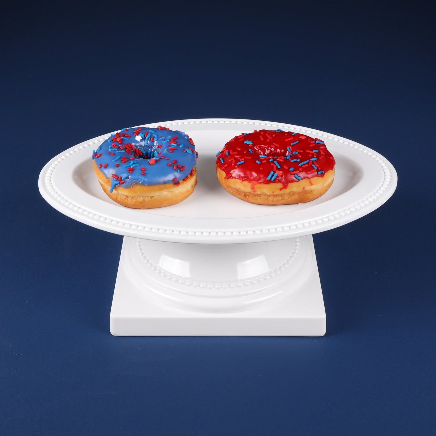 Melamine Pedestal Base - White