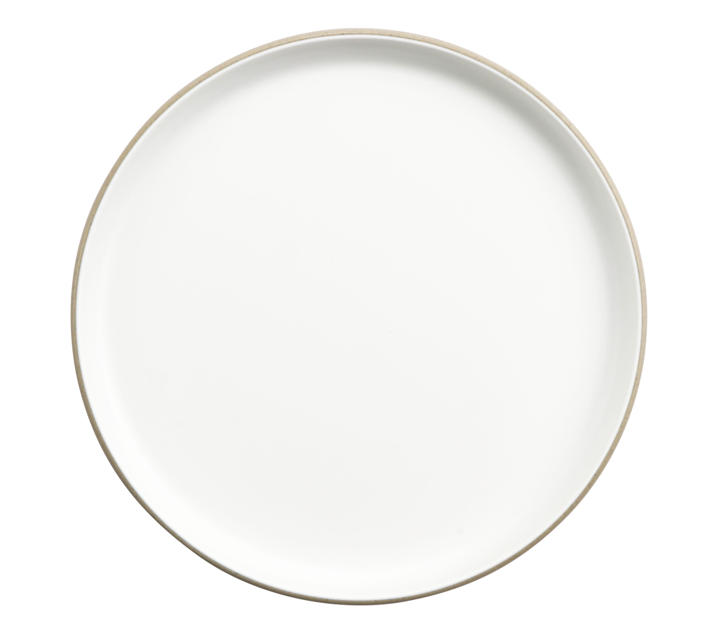 10.5" hatch touch of honey interior/sandstone exterior round melamine plate, 10.5"L x 10.5"W x 1"H, GET, cheforward