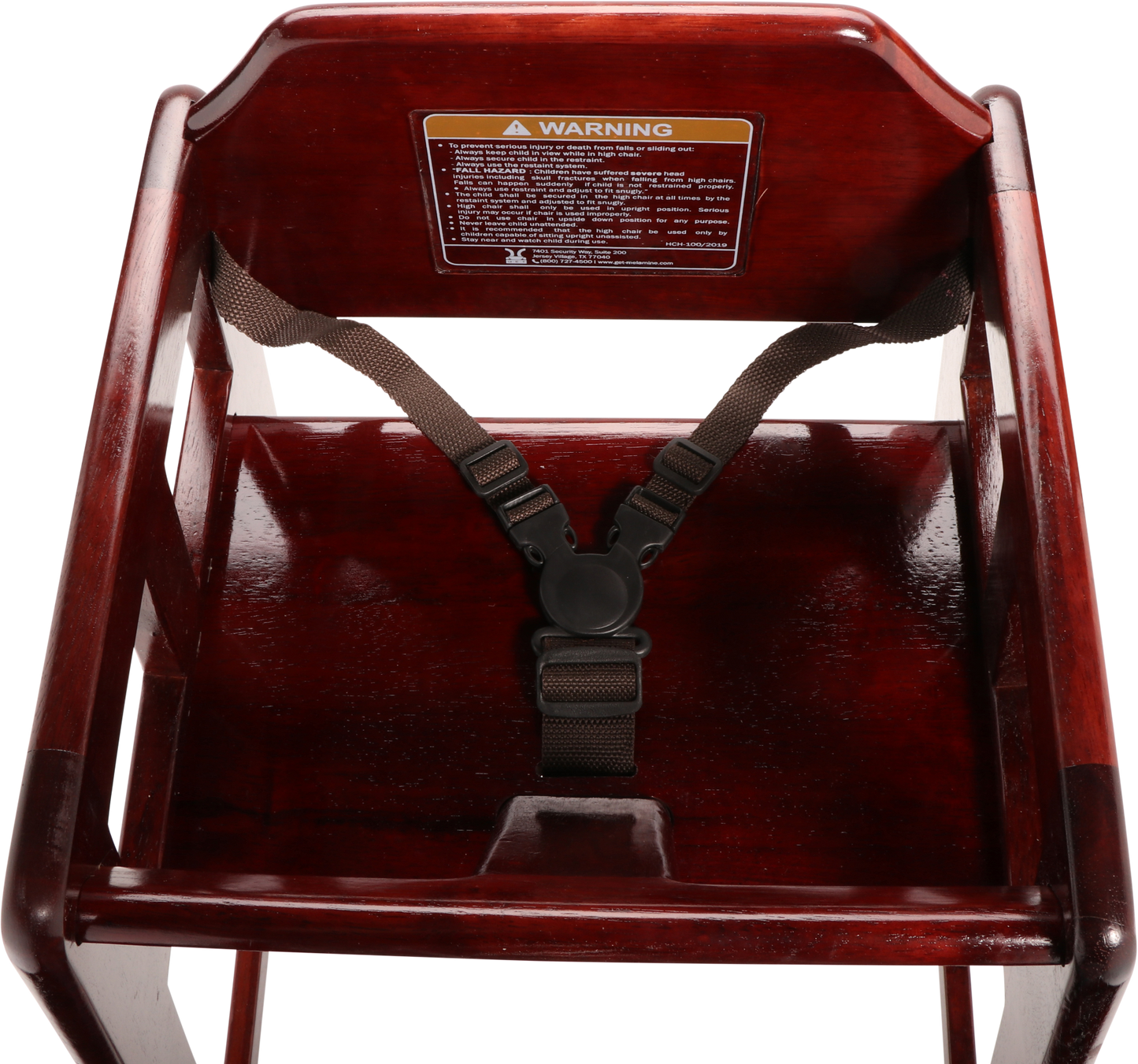 High Chair Modified, Mahogany2 Assembly Required