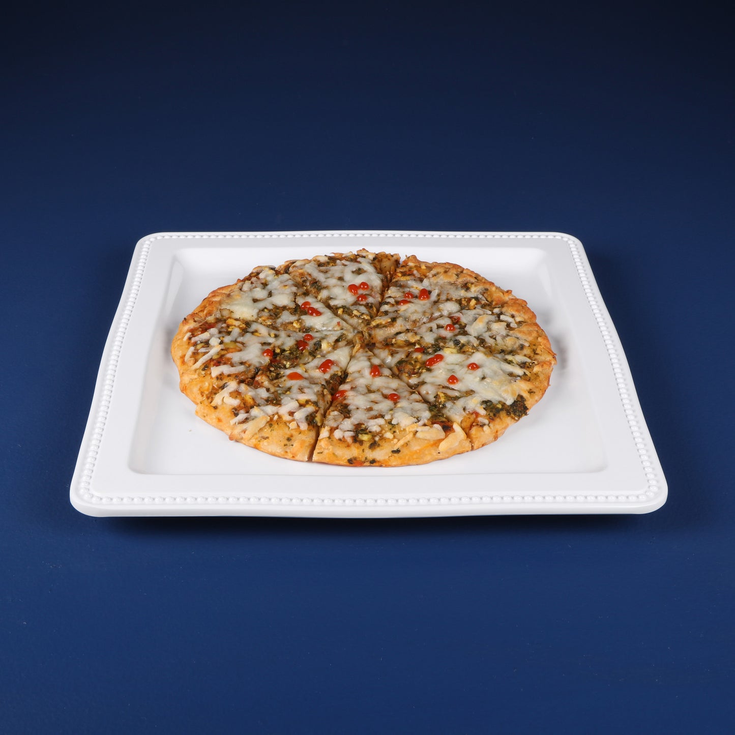 Melamine Square Plate - White