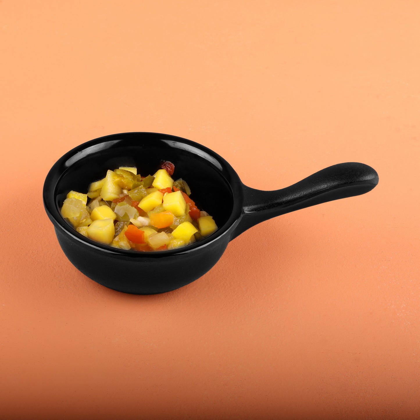 Melamine Ramekin Frying Pan - Black