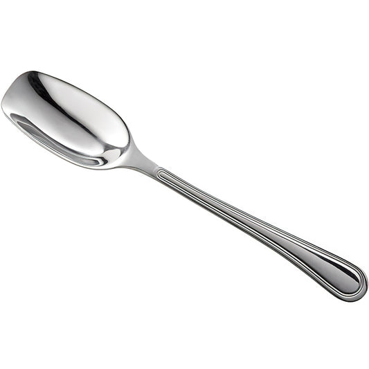 0.75 oz., 7.75" Stainless Steel Scoop Spoon w/ Mirror Finish