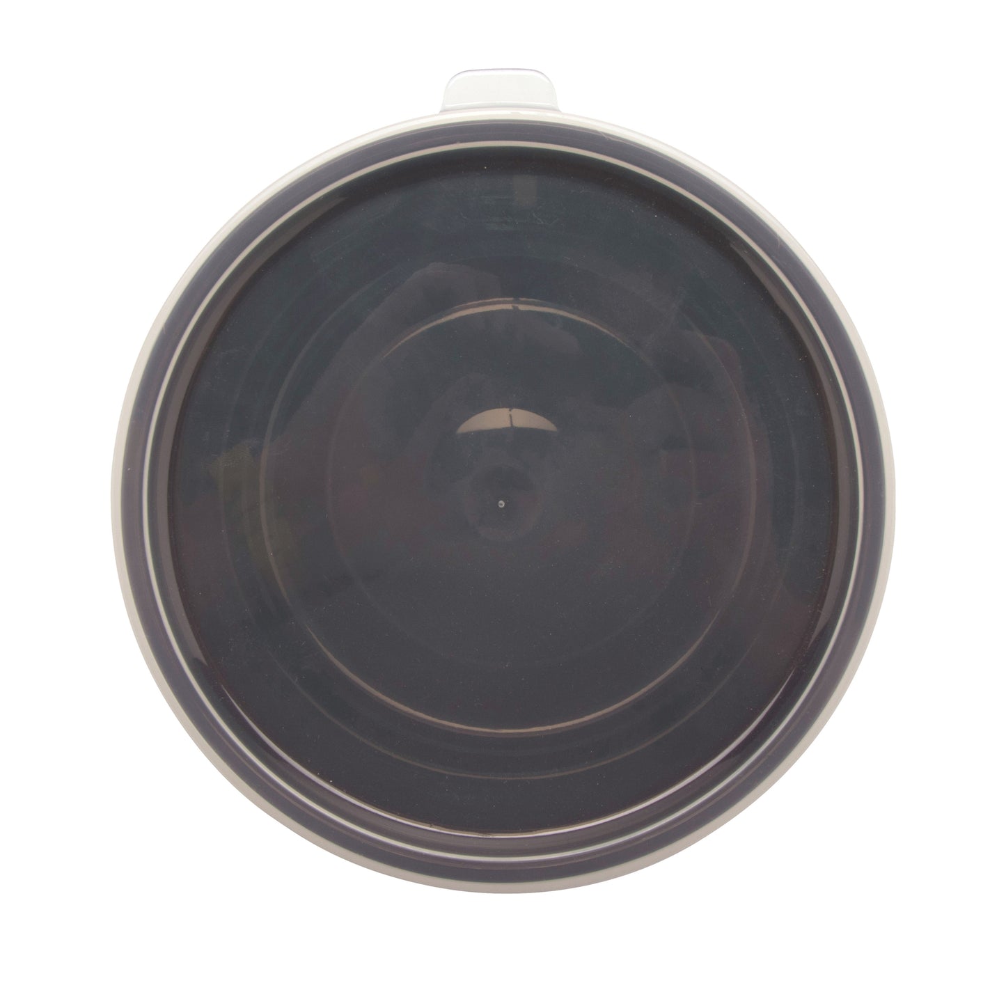 1.5 qt., 6.5" Round Crock w/Lid, 4" Deep (12 Pack)