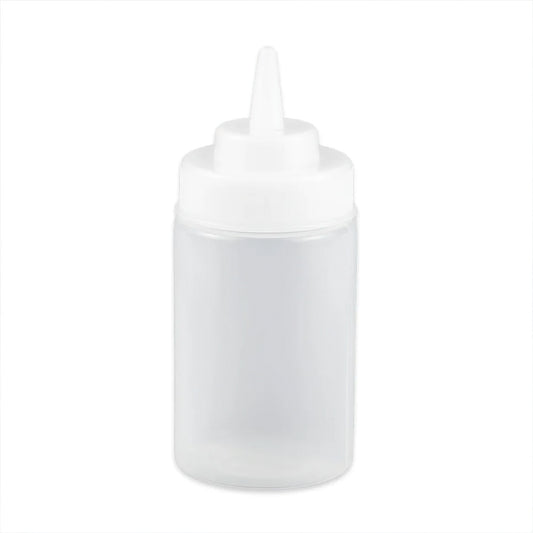 12 oz., 2.75" Wide Mouth Squeeze Bottle, 6.25" Tall (w/lid) (12 Pack)
