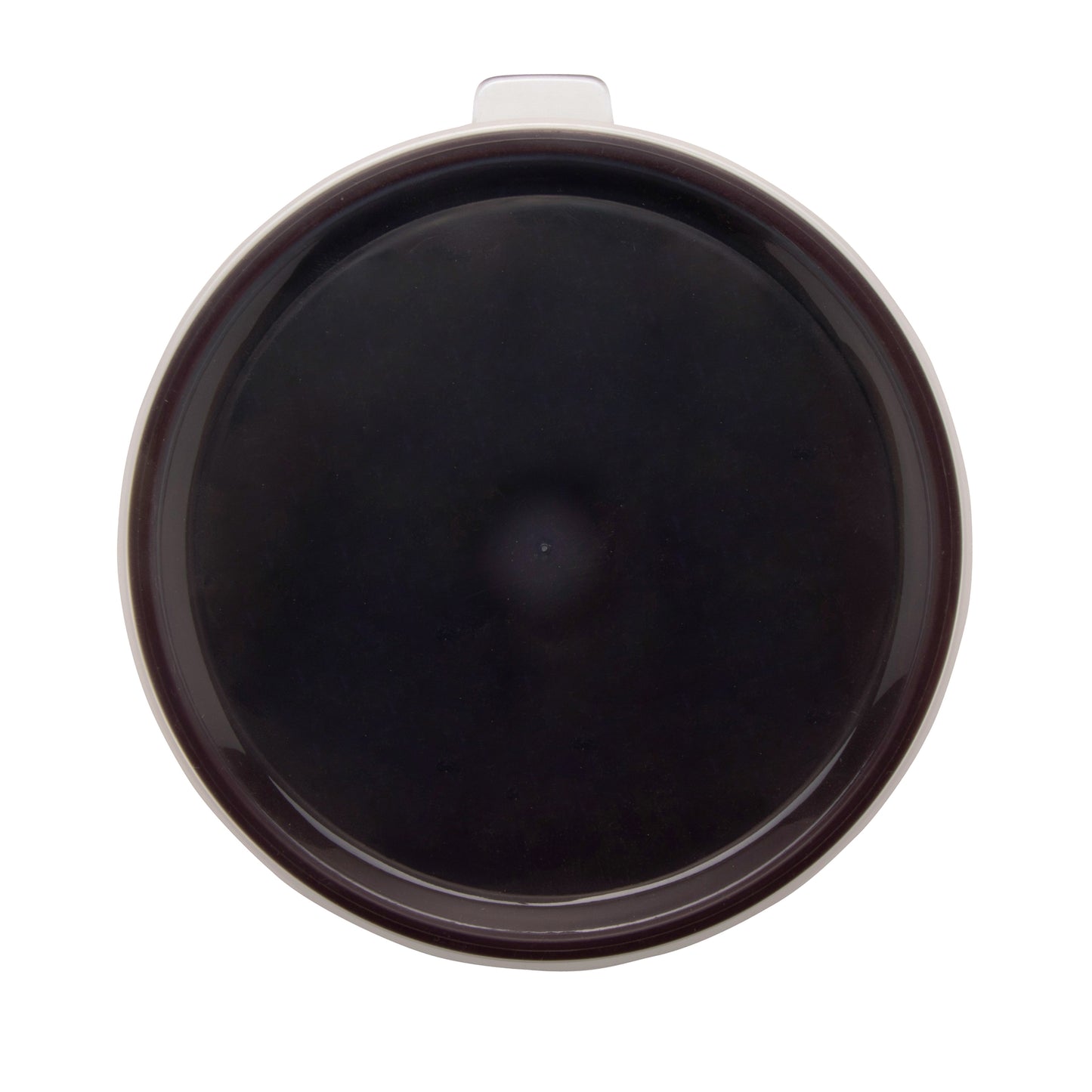 1.2 qt., 5" Round Crock w/Lid, 5.25" Deep (12 Pack)