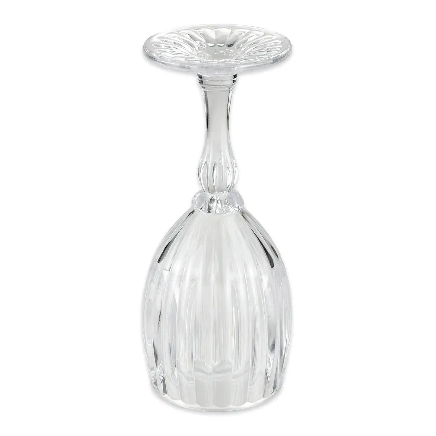 8 oz. (8.3 oz. Rim-Full), 3" Fluted Wine, 7.25" Tall (12 Pack)