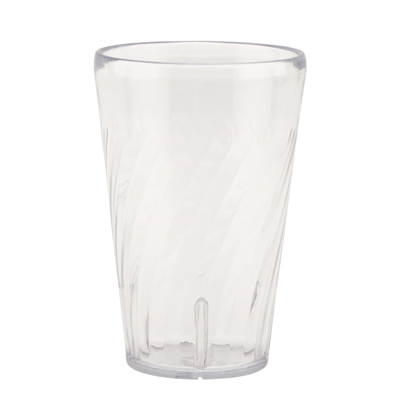 Tahiti SAN Swirled Tumbler 12 Ounce - Clear (12 Pack)