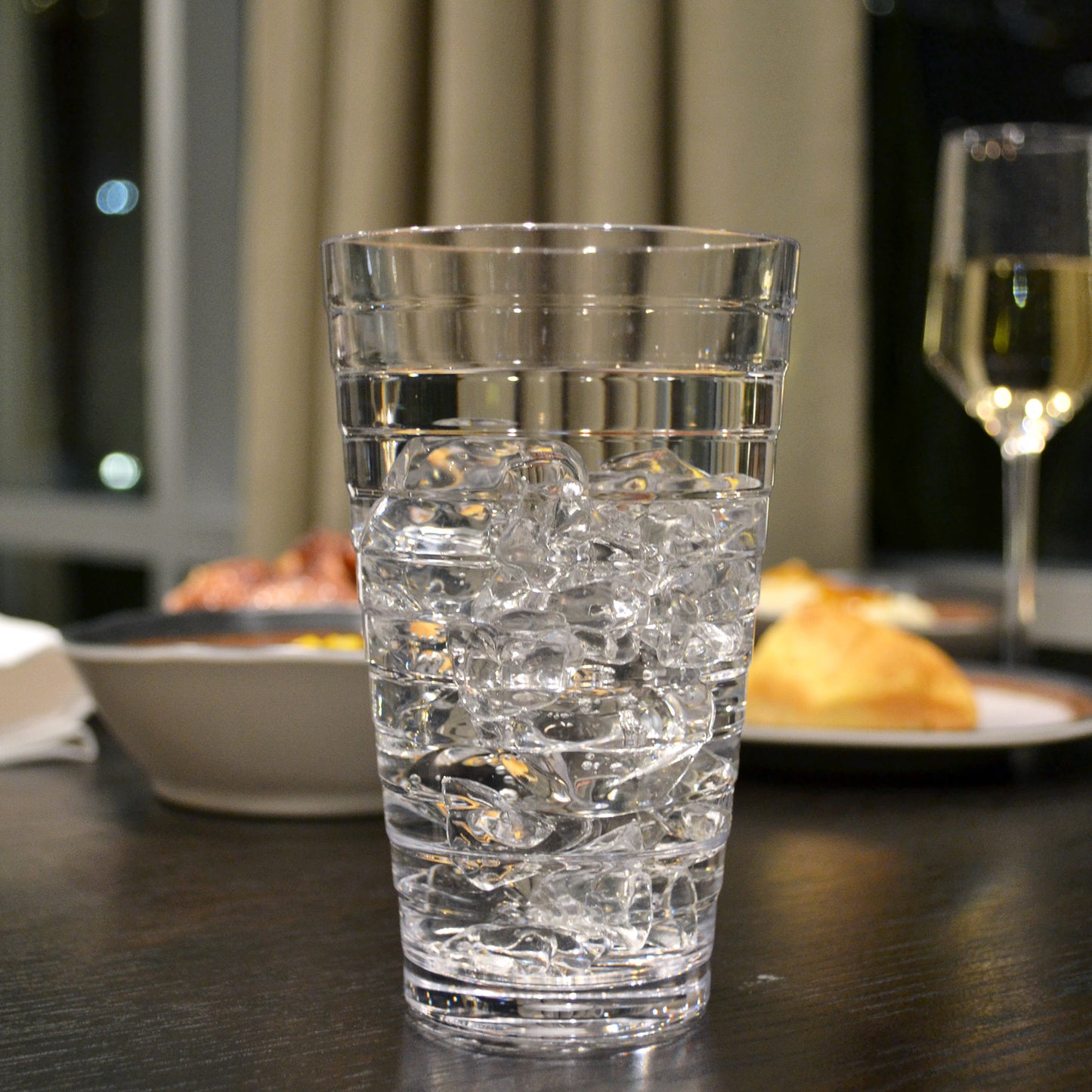 9 oz. (9.8 oz. rim-full), 3.35" dia. Rocks, 3.66" tall, G.E.T. Cirq (12 Pack)