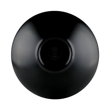 Melamine Round Two Tone Bowl - Ebony Outside, Sand Inside