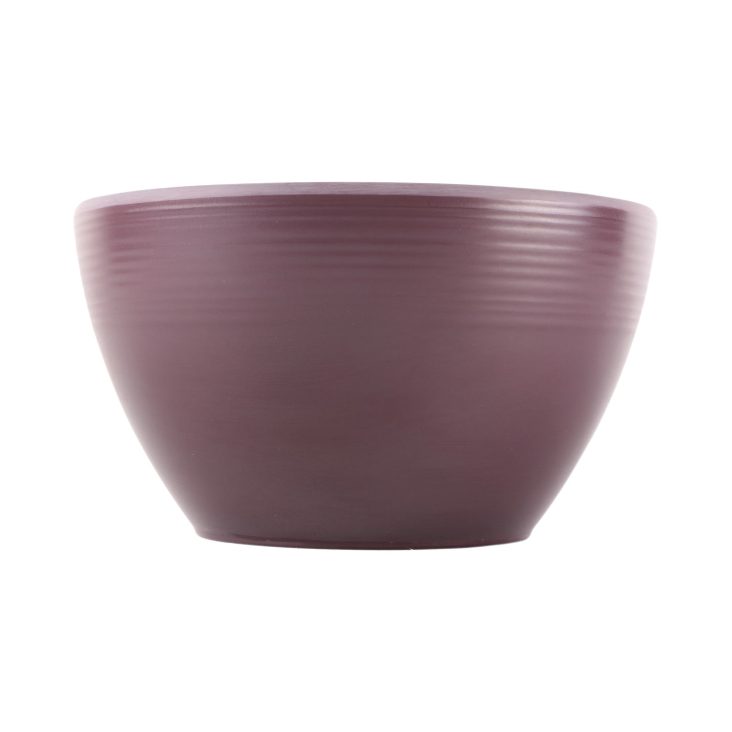 Melamine Round Bowl - Purple Glaze