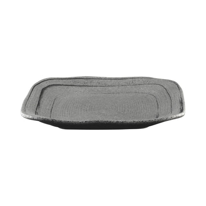 Melamine Irregular Square Plate - Granite Stone Design