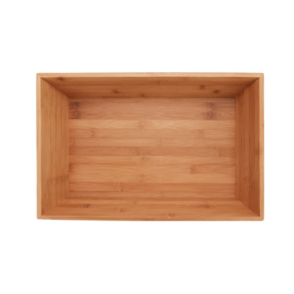 18" x 12" Bamboo Rectangular Tray, 4" deep (fits IR-900, IR-906, IR-907, IR-902)