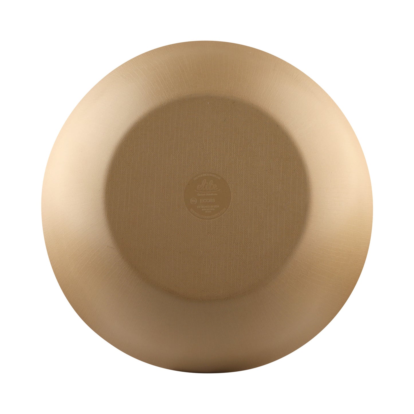Melamine Round Bowl - Paper Bag