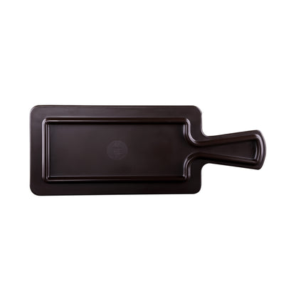Melamine Rectangular Serving Board - Hickory Wood