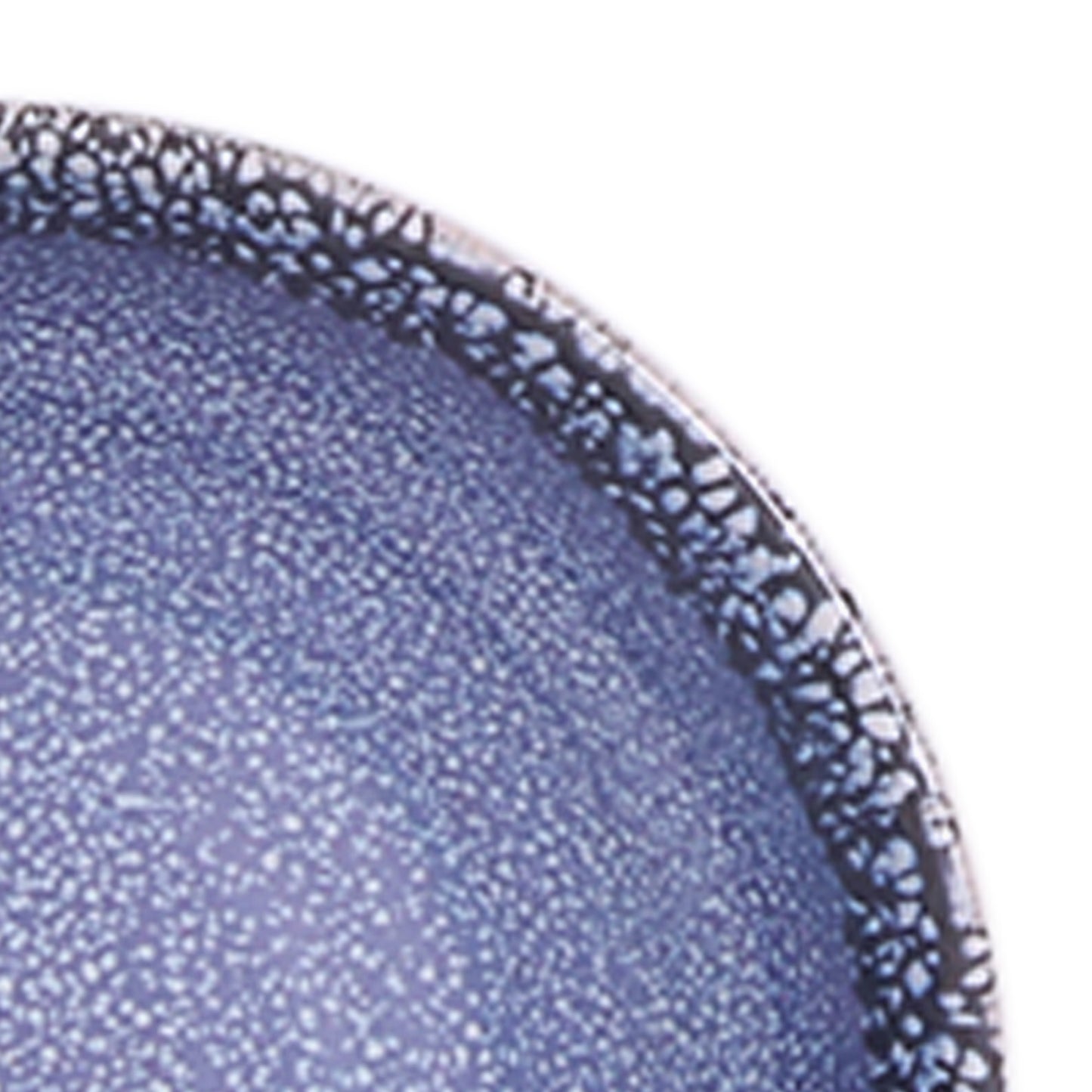 Melamine Round Bowl - Indigo Blue