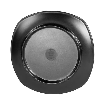 Melamine Square Plate - Black