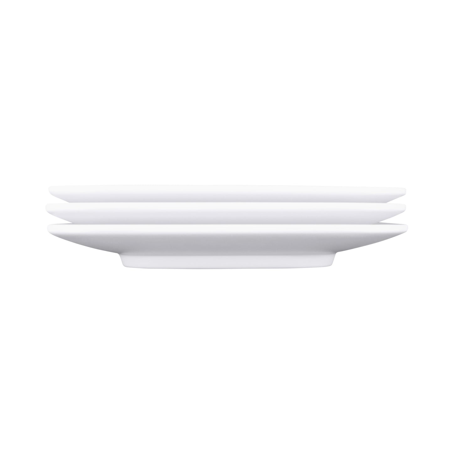 Melamine Square Plate - White